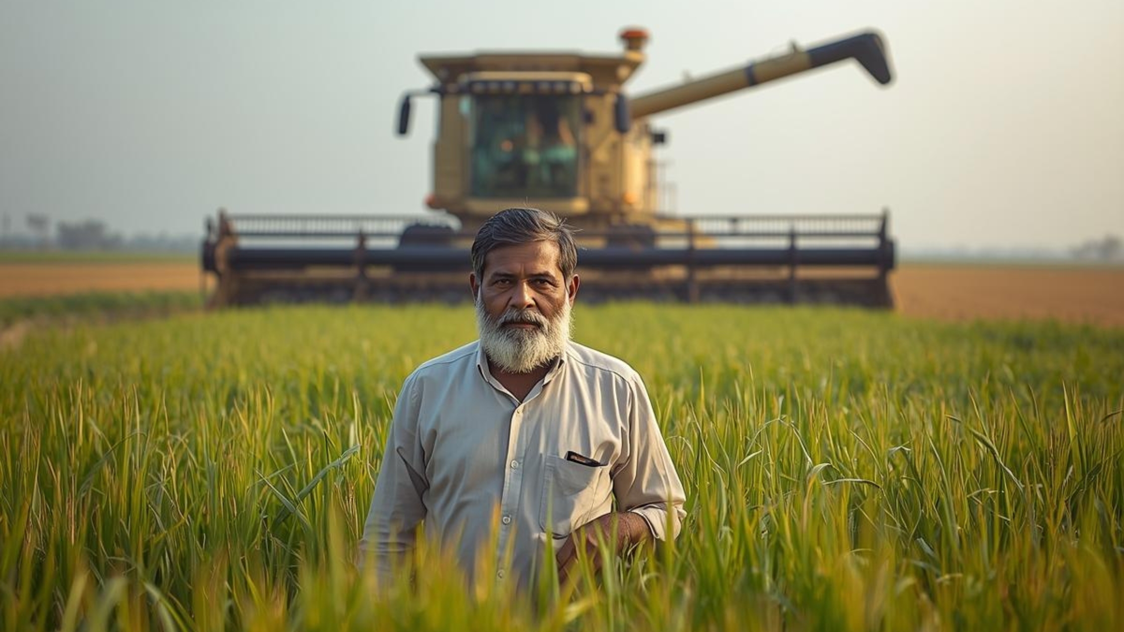 How Modern Combine Harvesters Are Transforming Indian Agriculture
